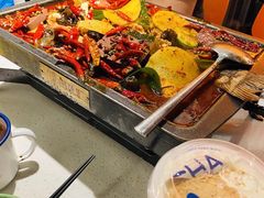 -探鱼·鲜青椒爽麻烤鱼(苏宁广场店)