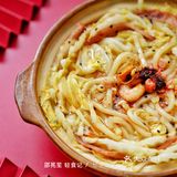 那都不是锅！大白菜海鲜豆豉乌冬！