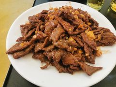 爆牛肉片-清真宏玉祥黄门脸餐厅(华荫东里店)