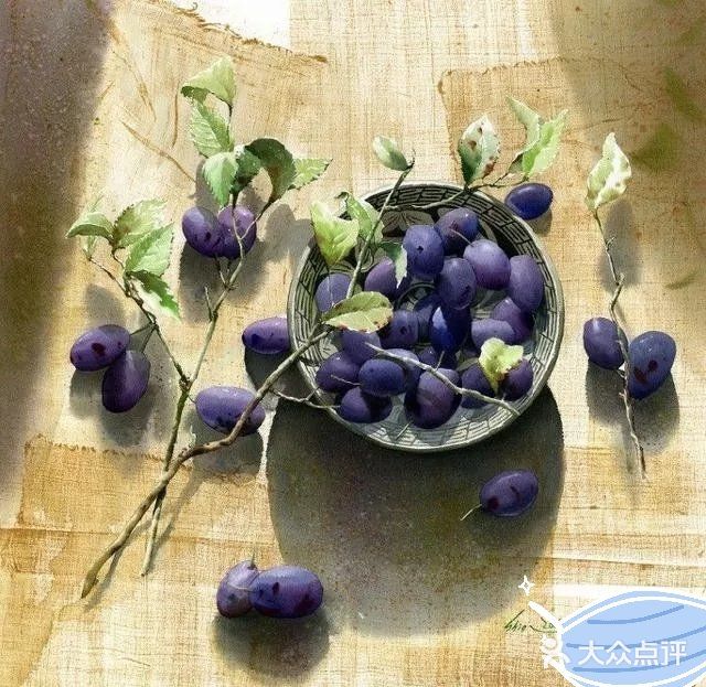 🎨韩国高产画家水彩写实画作品欣赏～