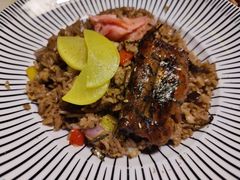 日式烤鳗鱼炒饭-绿茵阁牛扒餐厅(客村店)