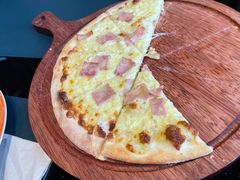奶油培根披萨-鼎鼎西餐厅