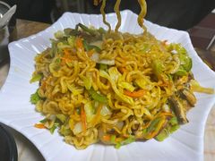 韩式炒辛拉面-韩聚园韩国料理(文灶店)