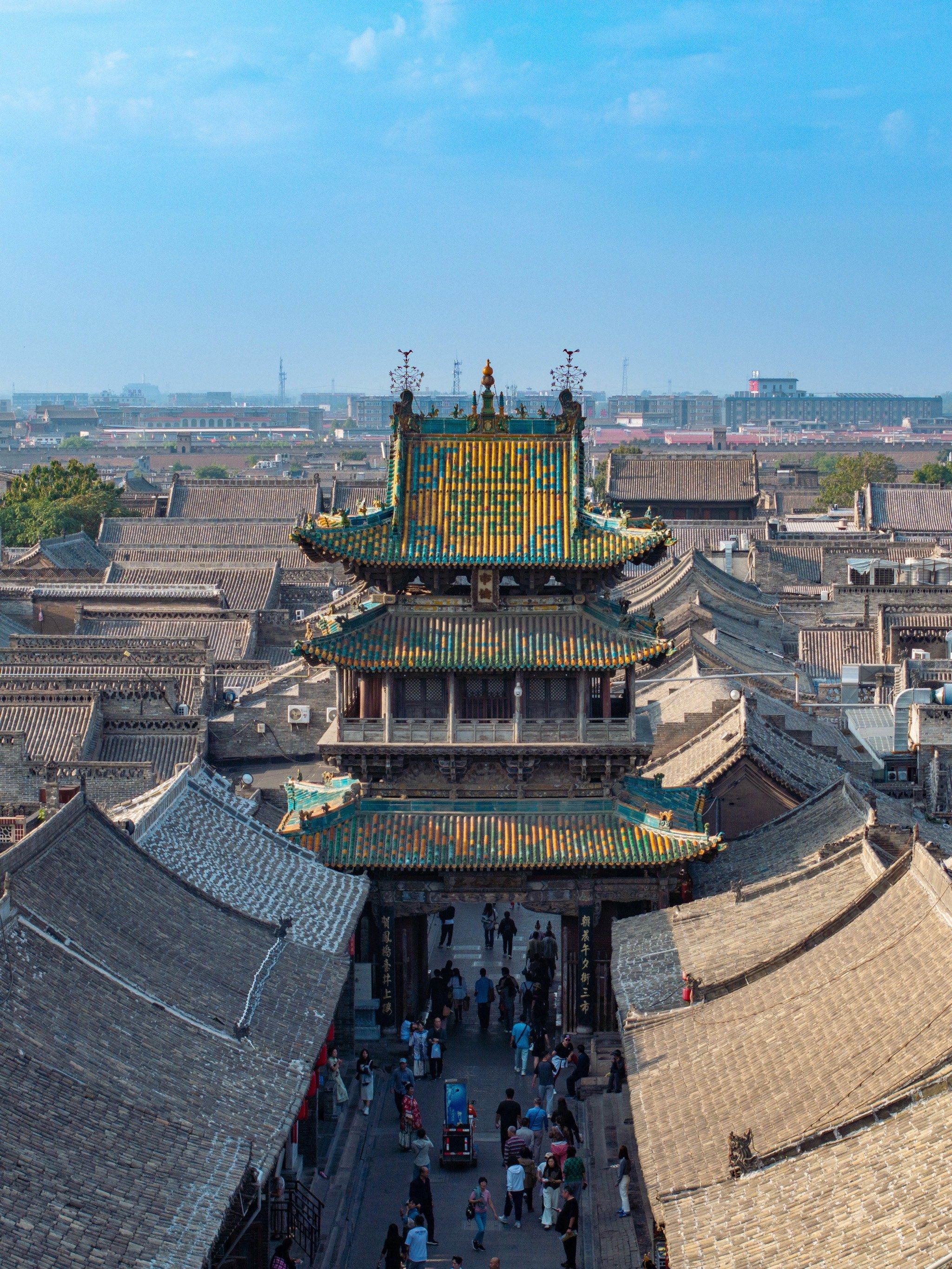 职场人总是忙忙碌碌,来平遥古城的目的,不