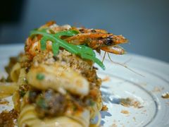 南洋大虾龙利鱼宽面-HELLO 27 意面·沙拉·帕尼尼