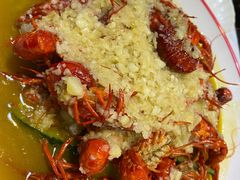 蒜泥龙虾中虾-香满锅老北京羊蝎子火锅·家常菜(新街口店)