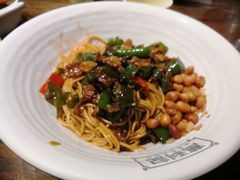 辣椒炒肉干挑面-万利记·长沙粉面小吃(8号仓店)