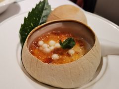 椰皇鸡头米炖奶-富淳饭店(陆家嘴保利广场店)