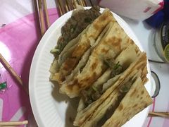 -老红桥炸灌肠牛肚锅烧烤(定福庄店)