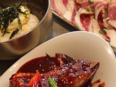 -草家酱蟹炭火烤肉店(珲春南路一店)