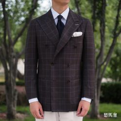 -怒马会 全麻衬西装高级定制