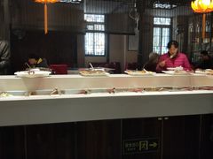 自助取餐区-清心素食自助餐厅(夫子庙店)