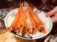 生猛游水虾-禄婶鸡煲·打边炉