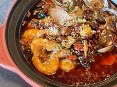 海鲜毛血旺-粤尚腾香居中餐厅(首都机场希尔顿店)