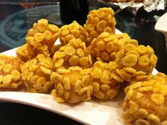 地瓜球-宝轩渔府·老字号海鲜·正宗津菜(水上店)