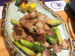 芦笋炒腌肉-浦·传统日式料理(3 5 1 1 店)