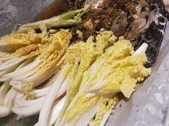 娃娃菜-鱼来顺纸上烤鱼