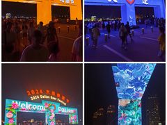 -大连星海广场音乐喷泉