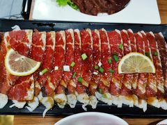 柠檬香草黑椒牛五花-小米烤肉·和牛原切-创意韩料(东关店)