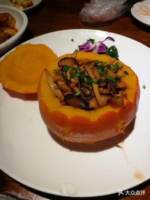 春暖花开餐厅(西溪店)南瓜一品菌图片 - 第6张