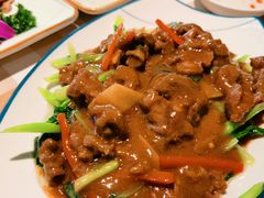 沙茶炒牛肉-珍味汤馆·潮汕家乡菜(保利文化广场店)