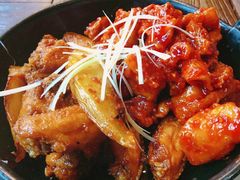 韩式辣子鸡-MI WU FACTORY米屋美食工厂餐厅(绿地店)