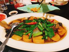 温式黄鱼烧年糕-柒园·三十年创意杭帮菜(龙湖滨江天街店)