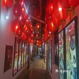 图片中的可能很多游客没有到的绿色的公园