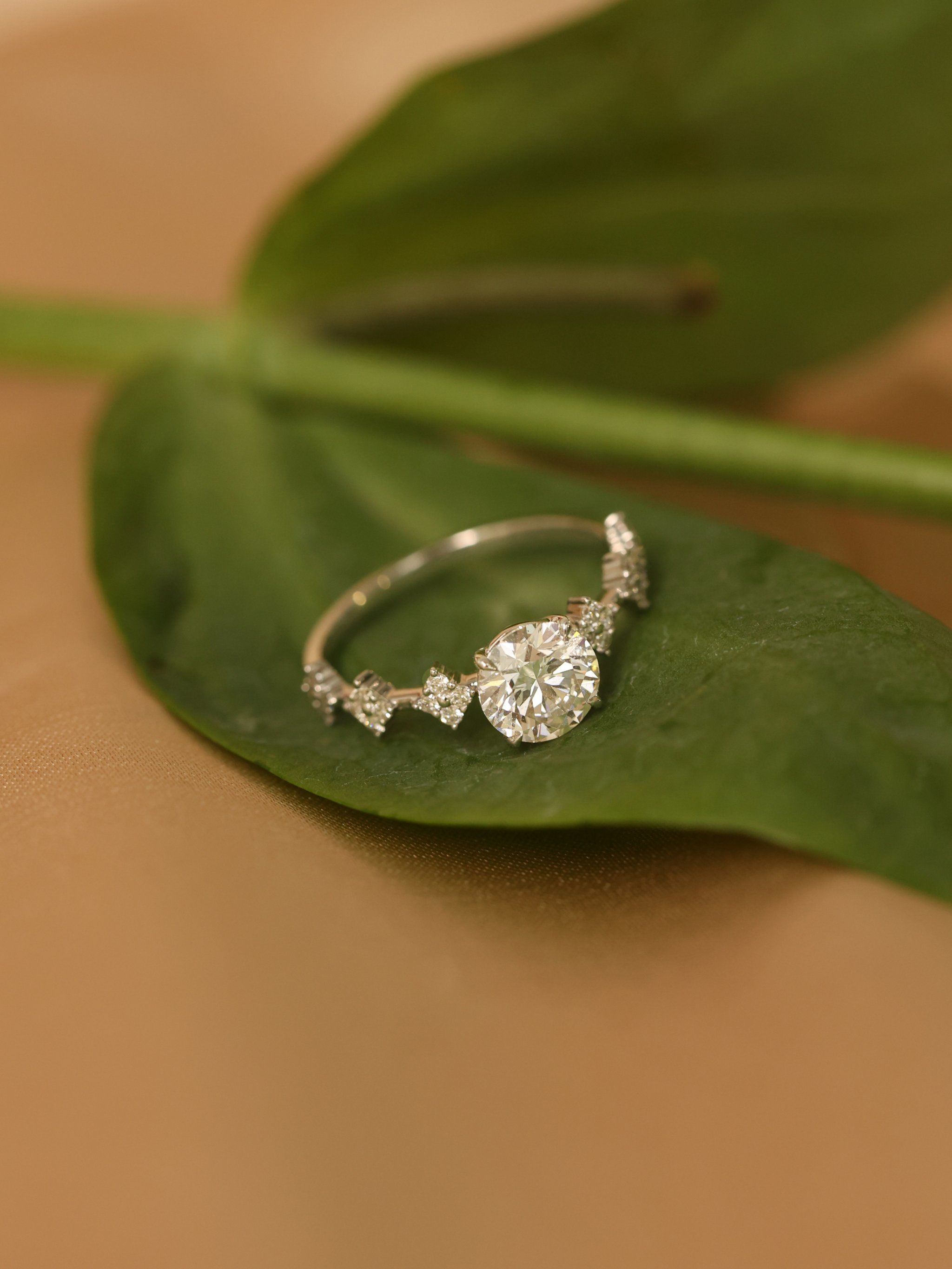 四叶草🍀被赋予魔法的幸运女神钻戒💍上海