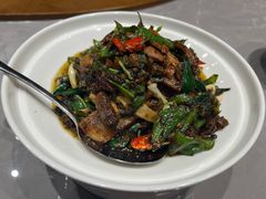 螺丝椒炒扣肉-川旺角川粤融合菜•海景餐厅(星海广场店)