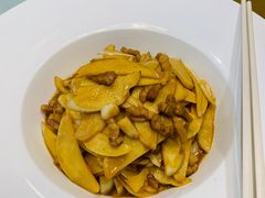 肉丝炒茭白-钱塘花园·宁波菜