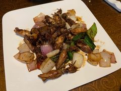 有羔鱿鱼筒-海陵岛保利皇冠假日酒店·御公馆中餐厅 CANAL LNUA