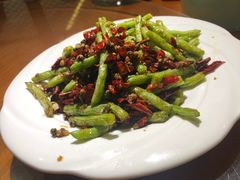 干煸四季豆-龙梅肥肠鱼(明瓦廊店)