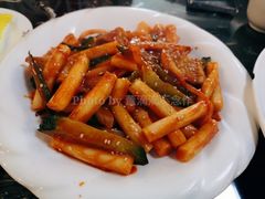 鱼饼炒年糕-桃园中华料理炸酱面(燕儿岛路店)