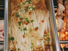 锡纸烤金针菇-很久以前羊肉串(簋街店)
