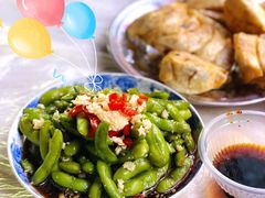 凉拌毛豆-桂萍特色牛筋牛杂(长堤街总店)