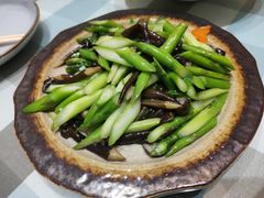 芦笋鸡枞菌-君霖海鲜私房菜(春柳店)