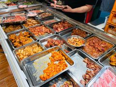 自助取餐区-英雄故事地摊烤肉(马驹桥店)