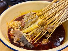 -拈签一笑黄牛肉辣卤串串