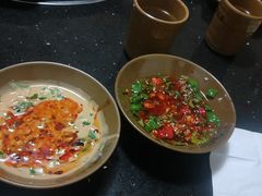 油碟-宽板凳老灶火锅(簋街店)