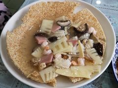 三鲜锅巴-北大地皖峰饭馆