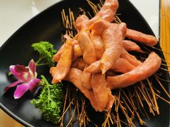 烤风干肠-崔英子朝韩民俗风味烤肉烤串城(大东店)