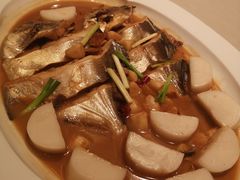 鲳鱼烧年糕-新荣记(新源南路店)