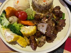 黑椒牛肉藜麦饭-遇见西木美式餐厅(体育路店)