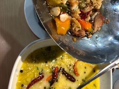 酸菜鱼片汤-避风塘(宝山万达店)