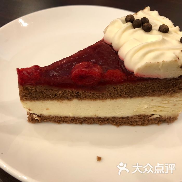 pacificcoffee太平洋咖啡黑森林慕斯蛋糕图片-北京咖啡厅-大众点评网