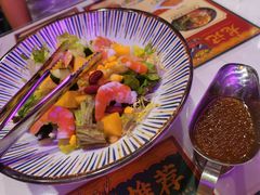 蜜桃大虾沙拉-龙记·香港茶餐厅(海上世界店)