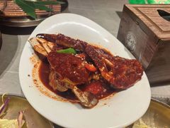 -草家酱蟹炭火烤肉店(珲春南路一店)