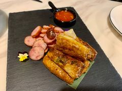 鱼子肠配虾卷-晴天餐厅(星河国际店)