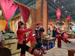 -老滇山寨•云南特色菜•地方菜•民族风情歌舞表演(金碧店)